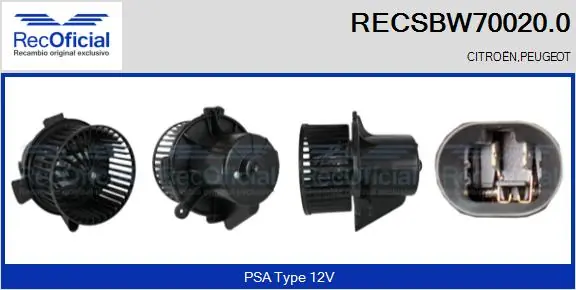 RECSBW700200 Recoficial