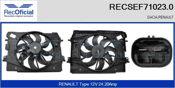 RECSEF710230 Recoficial