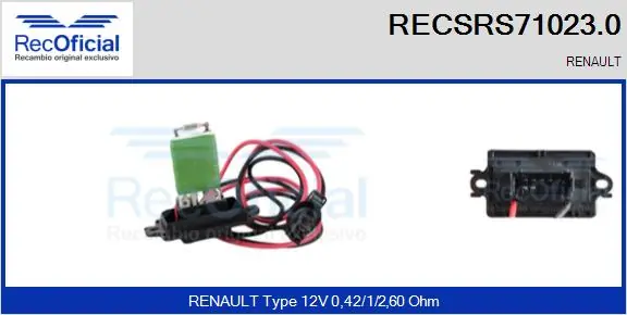RECSRS710230 Recoficial