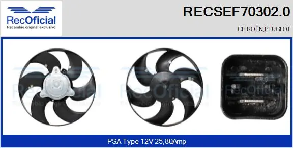 RECSEF703020 Recoficial