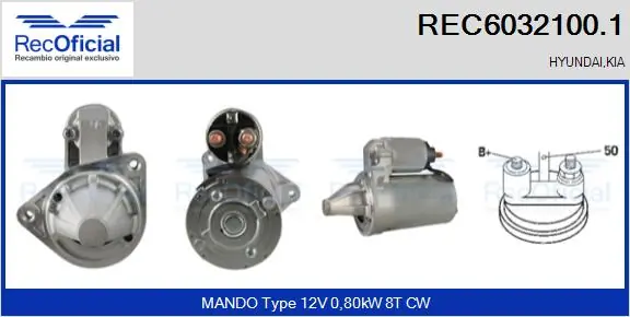 REC60321001 Recoficial