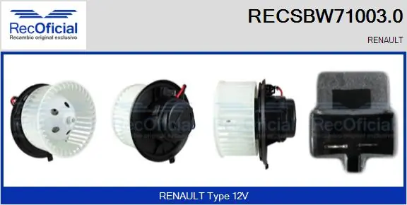 Comprar Motor del ventilador del calefactor Alfa Romeo 147 937 a bajo precio