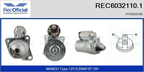 REC60321101 Recoficial