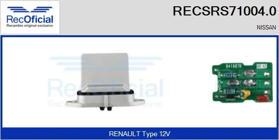 RECSRS710040 Recoficial