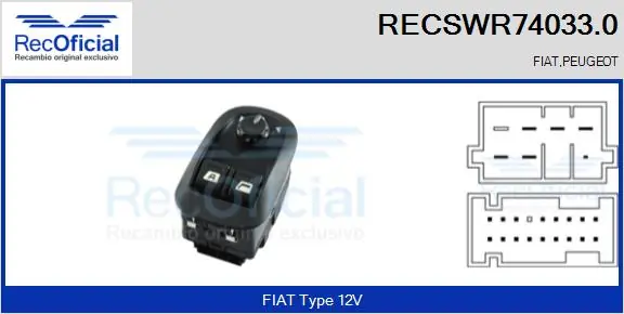 RECSWR740330 Recoficial