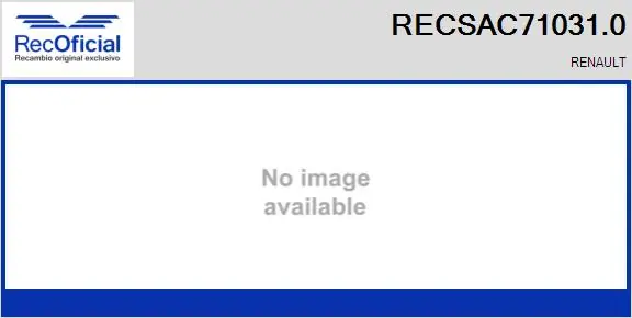 RECSAC710310 Recoficial