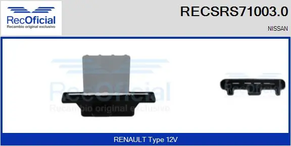 RECSRS710030 Recoficial
