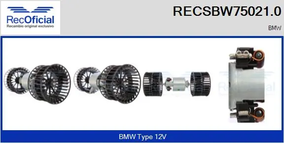Comprar Motor del ventilador del calefactor BMW 3 E30 a bajo precio