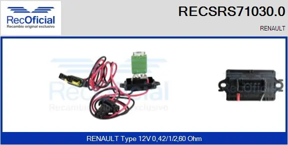 RECSRS710300 Recoficial