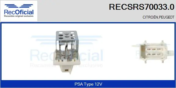 RECSRS700330 Recoficial