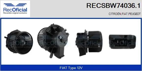 RECSBW740361 Recoficial