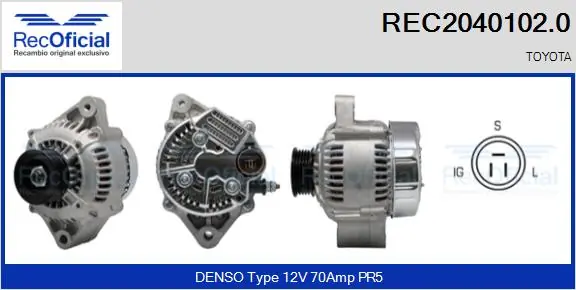 Comprar Alternador Toyota Celica  T16 a bajo precio