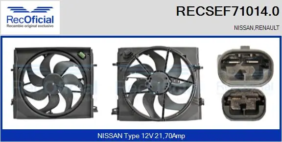 RECSEF710140 Recoficial
