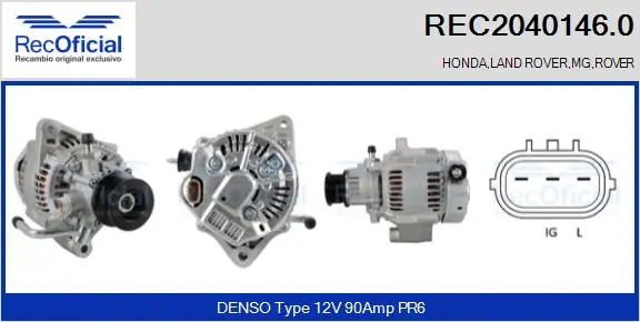 REC20401460 Recoficial