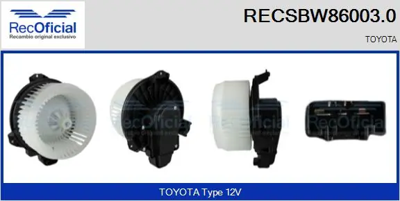 RECSBW860030 Recoficial