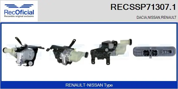 Comprar Bomba de dirección asistida Dacia Duster HM a bajo precio