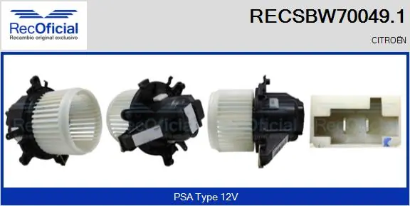 RECSBW700491 Recoficial
