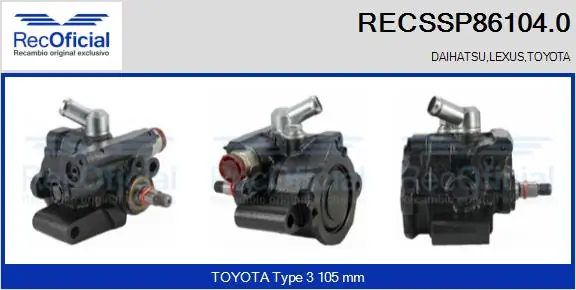 Comprar Bomba de dirección asistida Toyota Celica  T16 a bajo precio