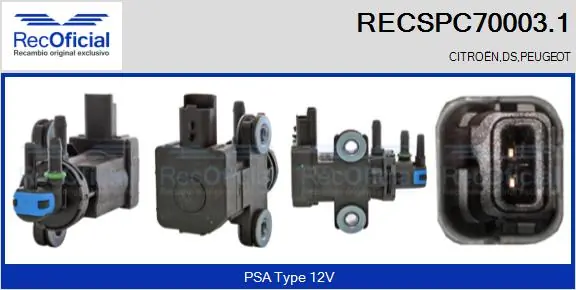 RECSPC700031 Recoficial