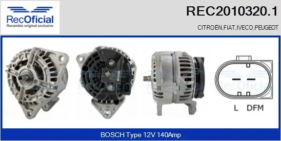 REC20103201 Recoficial