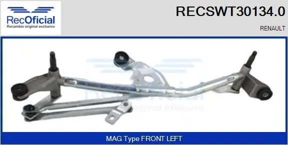Comprar Trapezio del limpiaparabrisas Renault Megane II LM0, LM1 a bajo precio
