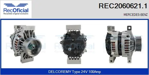 Alternador para Mercedes Benz Truck TRUCK ACTROS 