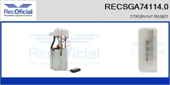 RECSGA741140 Recoficial