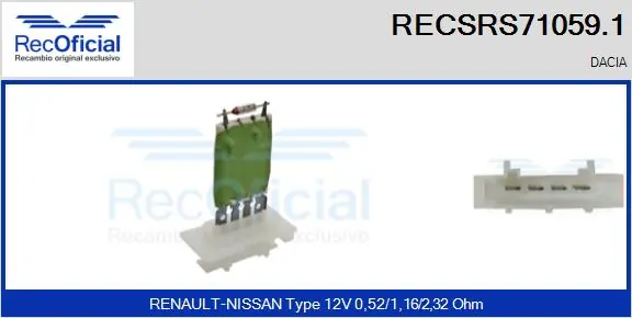 RECSRS710591 Recoficial