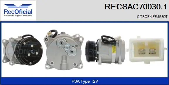 RECSAC700301 Recoficial