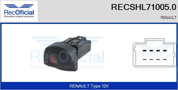 RECSHL710050 Recoficial