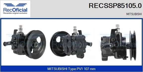 RECSSP851050 Recoficial