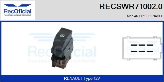 RECSWR710020 Recoficial