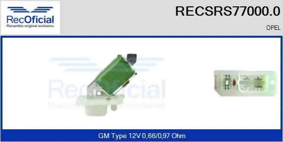 RECSRS770000 Recoficial