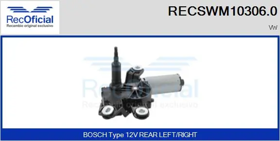 RECSWM103060 Recoficial