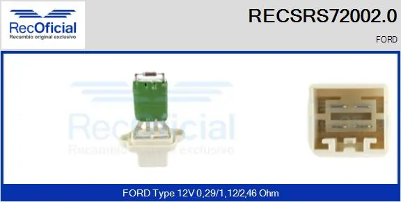 RECSRS720020 Recoficial