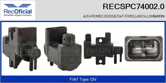 RECSPC740020 Recoficial