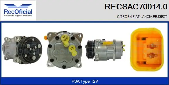 RECSAC700140 Recoficial