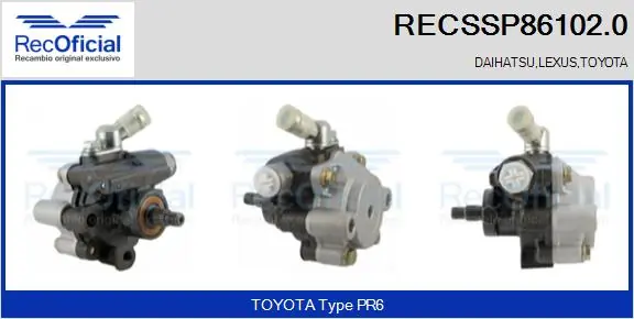 Comprar Bomba de dirección asistida Lexus RX  U3 a bajo precio