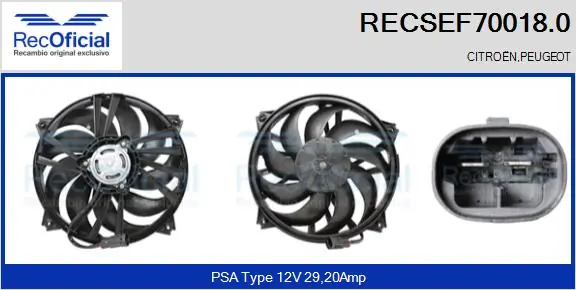 RECSEF700180 Recoficial