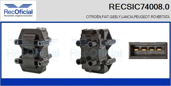 Comprar Bobina de encendido Citroen Jumper  244 a bajo precio