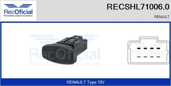 RECSHL710060 Recoficial