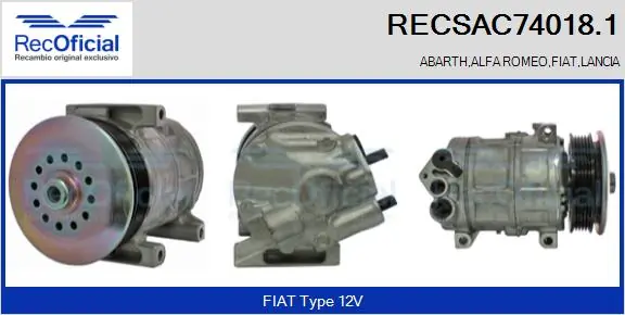 RECSAC740181 Recoficial
