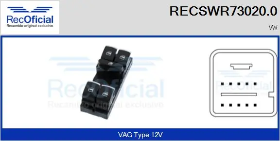 RECSWR730200 Recoficial