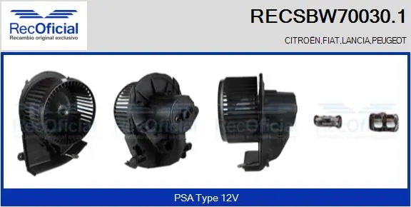 RECSBW700301 Recoficial