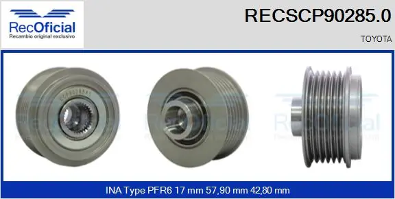 RECSCP902850 Recoficial
