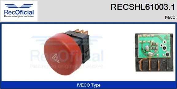 Comprar Botón de emergencia Iveco Daily III  a bajo precio
