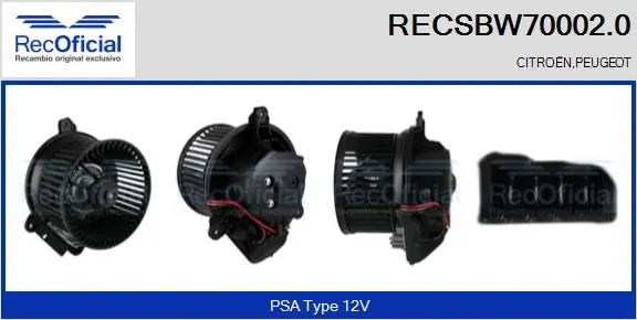 RECSBW700020 Recoficial