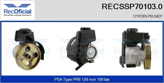 RECSSP701030 Recoficial