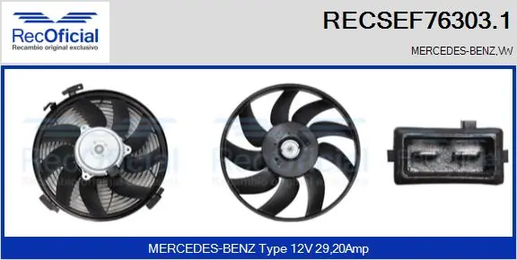 RECSEF763031 Recoficial