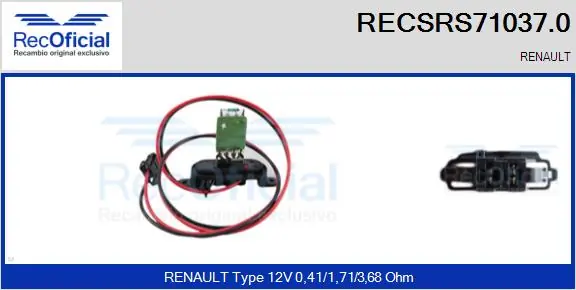 RECSRS710370 Recoficial